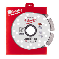Купити Диск алмазний Speedcross MILWAUKEE AUDD 125, діаметр 125мм (бетон, цегла, асфальт). Офіційний магазин Мілвокі Україна, фірмова гарантія з доставкою по Украіні