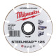 Купити Диск алмазний Speedcross STEELHEAD 125 MILWAUKEE, діаметр 125мм, (метал, нержавійка). Офіційний магазин Мілвокі Україна, фірмова гарантія з доставкою по Украіні