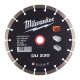 Купити Диск алмазний MILWAUKEE DU 230, діаметр 230мм (цегла, бетон, шлакоблок). Офіційний магазин Мілвокі Україна, фірмова гарантія з доставкою по Украіні