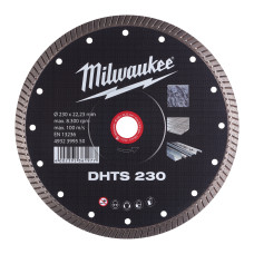 Купити Диск алмазний MILWAUKEE DHTS 230, діаметр 230мм. Офіційний магазин Мілвокі Україна, фірмова гарантія з доставкою по Украіні