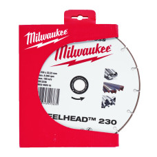Купити Диск алмазний Speedcross STEELHEAD 230 MILWAUKEE, діаметр 230мм, (метал, нержавійка). Офіційний магазин Мілвокі Україна, фірмова гарантія з доставкою по Украіні