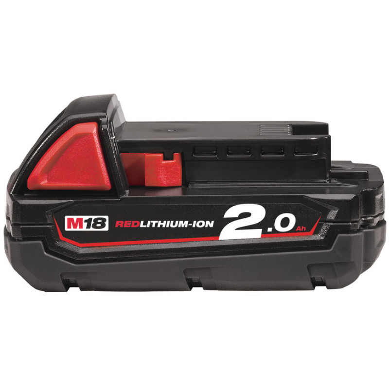 Купити Акумулятор Li-Ion MILWAUKEE, M18 B2 2Аг. Офіційний магазин Мілвокі Україна, фірмова гарантія з доставкою по Украіні