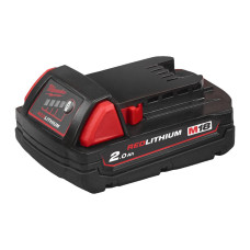 Купити Акумулятор Li-Ion MILWAUKEE, M18 B2 2Аг. Офіційний магазин Мілвокі Україна, фірмова гарантія з доставкою по Украіні