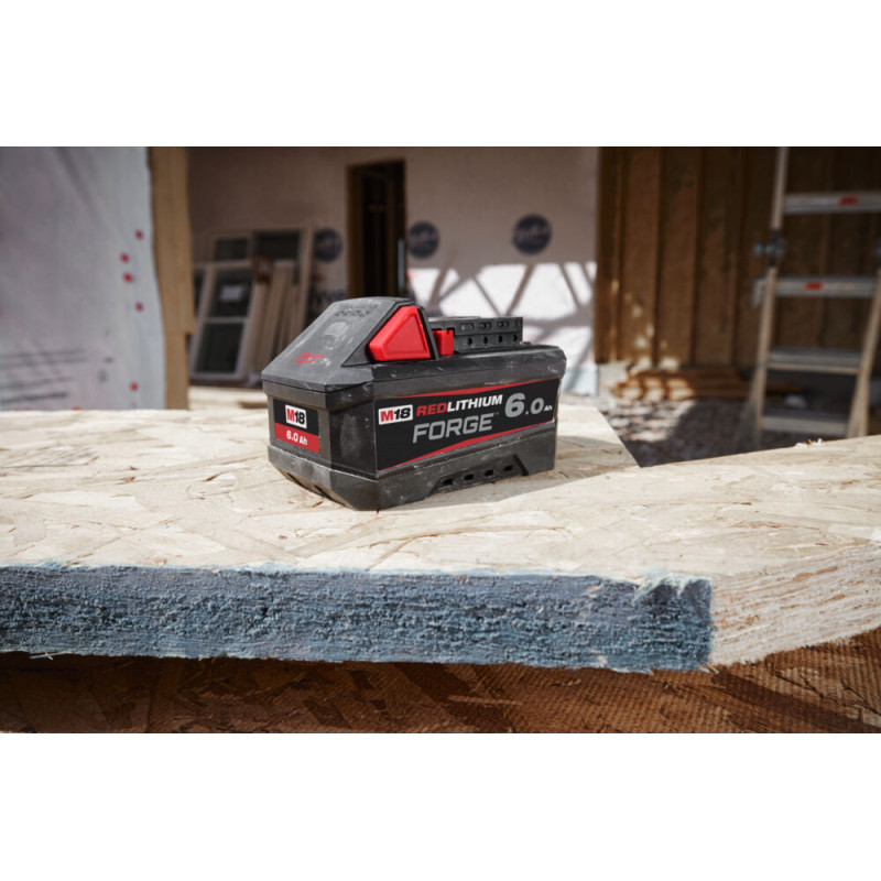 Купити Акумулятор Li-Ion FORGE MILWAUKEE, M18 FB6 6Аг. Офіційний магазин Мілвокі Україна, фірмова гарантія з доставкою по Украіні