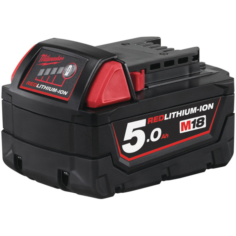 Купити Акумулятор Li-Ion MILWAUKEE, M18 B5 5Ar. Офіційний магазин Мілвокі Україна, фірмова гарантія з доставкою по Украіні