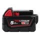 Купити Акумулятор Li-Ion MILWAUKEE, M18 B5 5Ar. Офіційний магазин Мілвокі Україна, фірмова гарантія з доставкою по Украіні