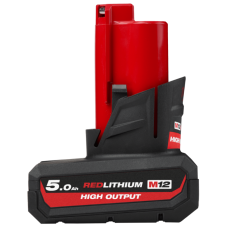 Купити Акумулятор Li-Ion HIGH OUTPUT MILWAUKEE, M12 HB5 5Аг. Офіційний магазин Мілвокі Україна, фірмова гарантія з доставкою по Украіні