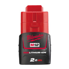 Купити Акумулятор Li-Ion MILWAUKEE, M12 B2 2Ar. Офіційний магазин Мілвокі Україна, фірмова гарантія з доставкою по Украіні