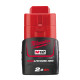 Купити Акумулятор Li-Ion MILWAUKEE, M12 B2 2Ar. Офіційний магазин Мілвокі Україна, фірмова гарантія з доставкою по Украіні