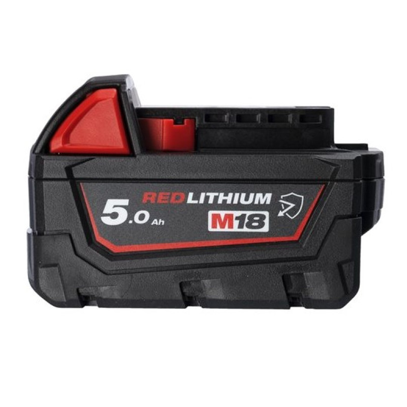 Купити Акумулятор стйкий до химикатів Li-Ion MILWAUKEE M18 B5-CR 5Аг. Офіційний магазин Мілвокі Україна, фірмова гарантія з доставкою по Украіні