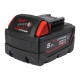 Купити Акумулятор стйкий до химикатів Li-Ion MILWAUKEE M18 B5-CR 5Аг. Офіційний магазин Мілвокі Україна, фірмова гарантія з доставкою по Украіні