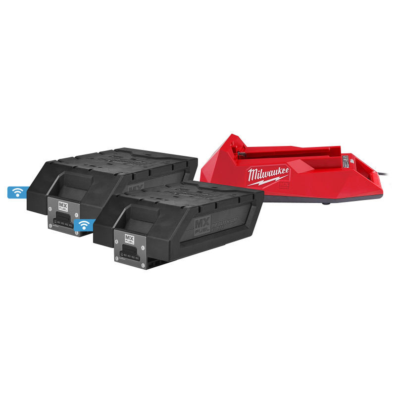 Купити Енергокомплект Li-Ion MILWAUKEE, MXF NRG-406 (зарядний пристрій MXF C, 2 акумулятори MXF XC406 6Аг, картонне пакування). Офіційний магазин Мілвокі Україна, фірмова гарантія з доставкою по Украіні