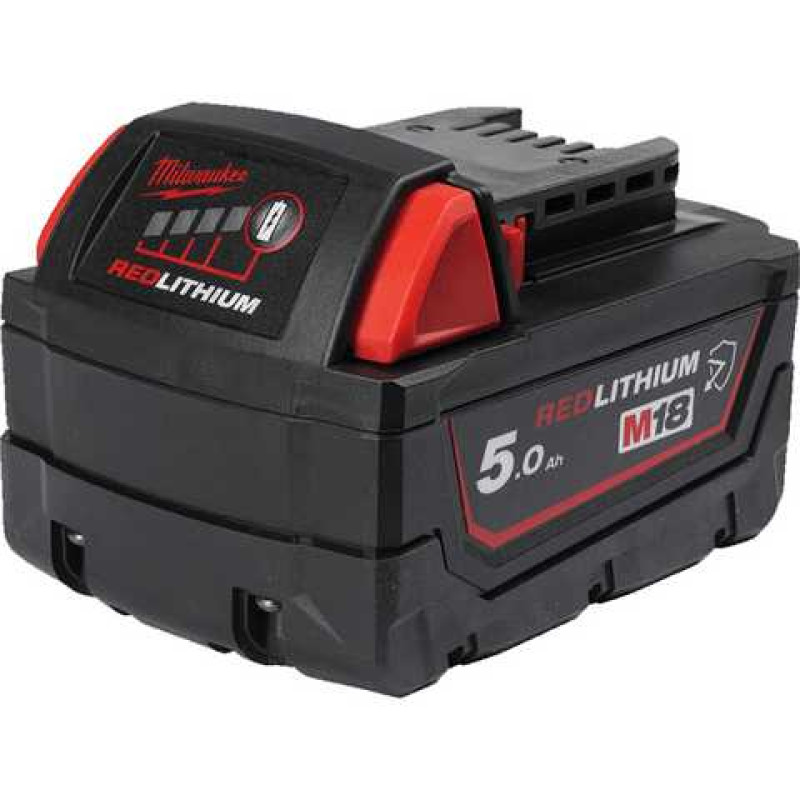 Купити Енергокомплект Li-Ion MILWAUKEE, M18 NRGCR-502 (зарядний пристрій M12-18FC, 2 акумулятори М18 B5-CR 5Аг). Офіційний магазин Мілвокі Україна, фірмова гарантія з доставкою по Украіні