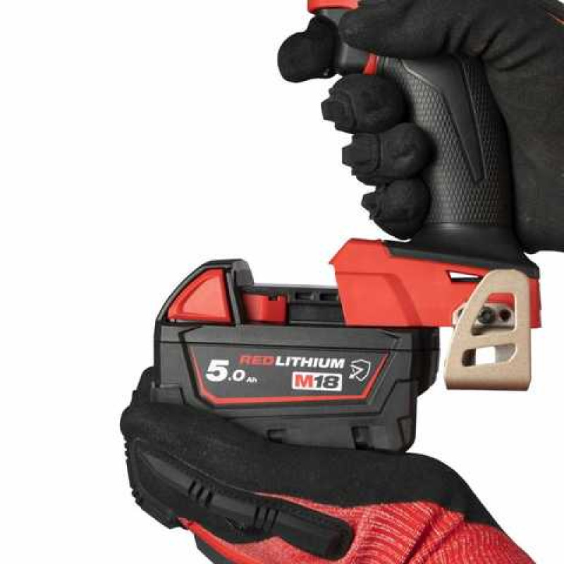 Купити Енергокомплект Li-Ion MILWAUKEE, M18 NRGCR-502 (зарядний пристрій M12-18FC, 2 акумулятори М18 B5-CR 5Аг). Офіційний магазин Мілвокі Україна, фірмова гарантія з доставкою по Украіні