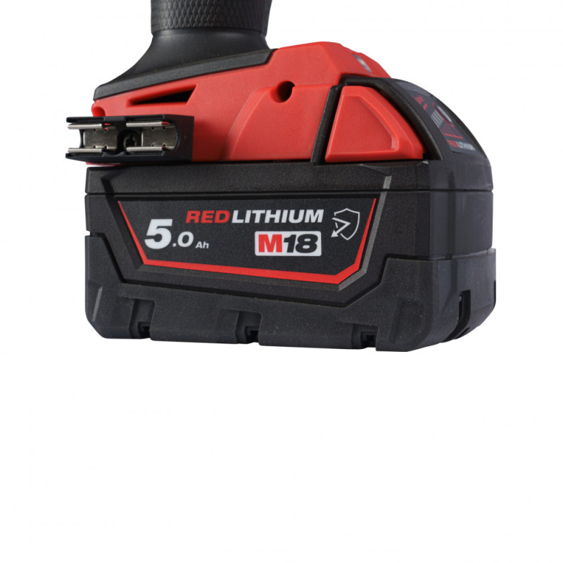 Купити Енергокомплект Li-Ion MILWAUKEE, M18 NRGCR-502 (зарядний пристрій M12-18FC, 2 акумулятори М18 B5-CR 5Аг). Офіційний магазин Мілвокі Україна, фірмова гарантія з доставкою по Украіні