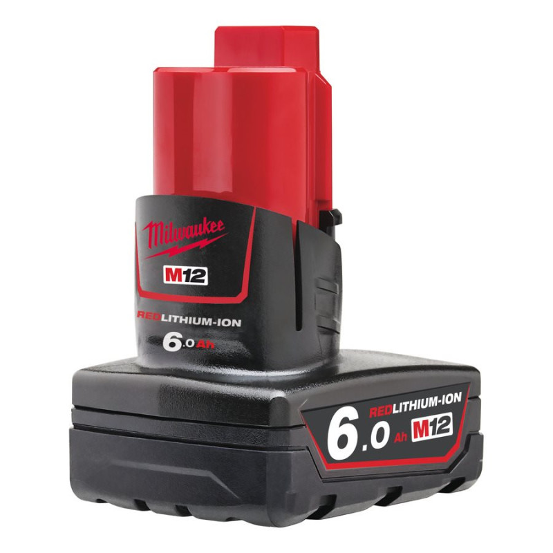 Купити Акумулятор Li-Ion MILWAUKEE, M12 B6 6Аг. Офіційний магазин Мілвокі Україна, фірмова гарантія з доставкою по Украіні