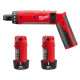 Купити Викрутка акумуляторна MILWAUKEE, M4 D-202B, 5Нм (зарядний пристрій, 2 акумулятори М4 2Аг). Офіційний магазин Мілвокі Україна, фірмова гарантія з доставкою по Украіні