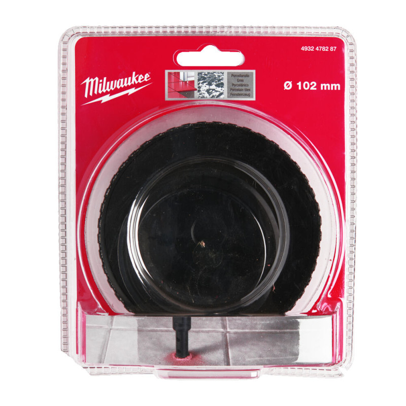Купити Коронка алмазна Diamond Max MILWAUKEE M14, Ø102мм (сухе свердління). Офіційний магазин Мілвокі Україна, фірмова гарантія з доставкою по Украіні