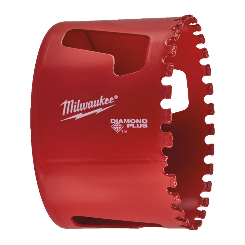 Купити Коронка алмазна Diamond Plus MILWAUKEE, діаметр 64мм (5/8''х18) (свердління з водою) (заміна на 4932500119). Офіційний магазин Мілвокі Україна, фірмова гарантія з доставкою по Украіні