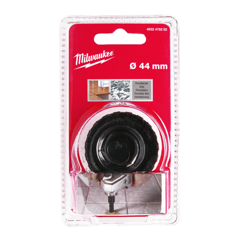 Купити Коронка алмазна Diamond Max MILWAUKEE M14, діаметр 44мм (сухе свердління). Офіційний магазин Мілвокі Україна, фірмова гарантія з доставкою по Украіні