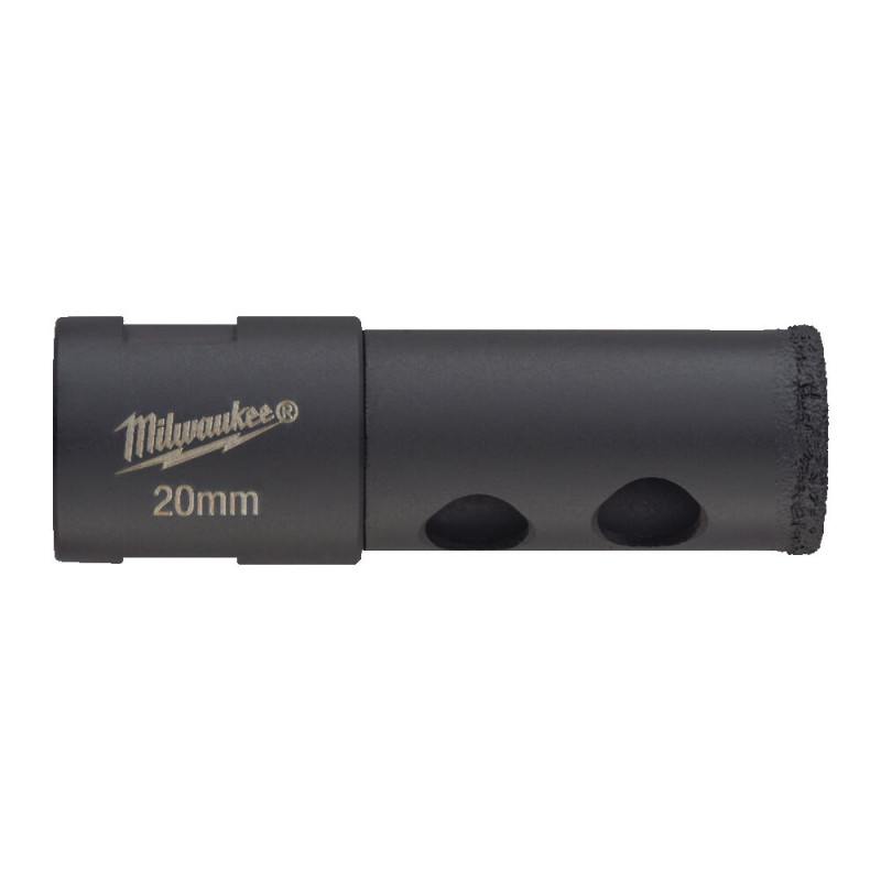 Купити Коронка алмазна Diamond Max MILWAUKEE M14, діаметр 20мм (сухе свердління). Офіційний магазин Мілвокі Україна, фірмова гарантія з доставкою по Украіні