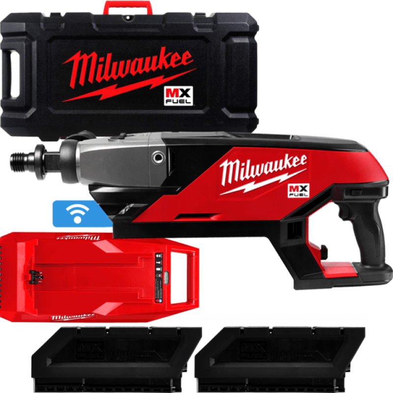 Купити Установка алмазного свердління акумуляторна MILWAUKEE MXF DCD150-302CKIT (зарядний пристрій MXF C, 2 акумулятори MXF CP203 3Аг, кейс). Офіційний магазин Мілвокі Україна, фірмова гарантія з доставкою по Украіні