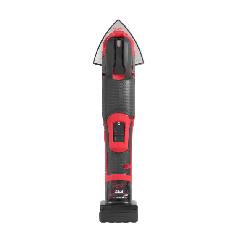 Купити Інструмент багатофунціональний акумуляторний безщітковий MILWAUKEE, M12 FMT-422X (зарядний пристрій С12 С, 1 х М12 В2 2Аг, 1 х М12 В4 4Аг, ключ, адаптер, полотно, шліфпыдошва, шліфлисти, протипиловий екран, HDкейс). Офіційний магазин Мілвокі Україна, фірмова гарантія з доставкою по Украіні
