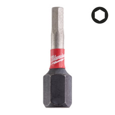Купити Біта SHOCKWAVE MILWAUKEE, Hex3, 25мм, (2шт). Офіційний магазин Мілвокі Україна, фірмова гарантія з доставкою по Украіні