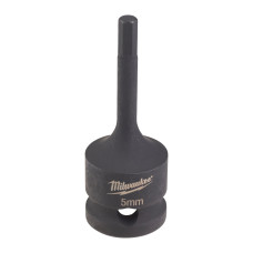 Купити Головка ударна ShW 1/2'' MILWAUKEE з робочою частиною HEX5. Офіційний магазин Мілвокі Україна, фірмова гарантія з доставкою по Украіні