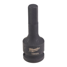 Купити Головка ударна ShW 1/2'' MILWAUKEE з робочою частиною HEX10. Офіційний магазин Мілвокі Україна, фірмова гарантія з доставкою по Украіні