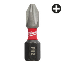 Купити Біта SHOCKWAVE MILWAUKEE, PH2, 25мм, (2шт). Офіційний магазин Мілвокі Україна, фірмова гарантія з доставкою по Украіні