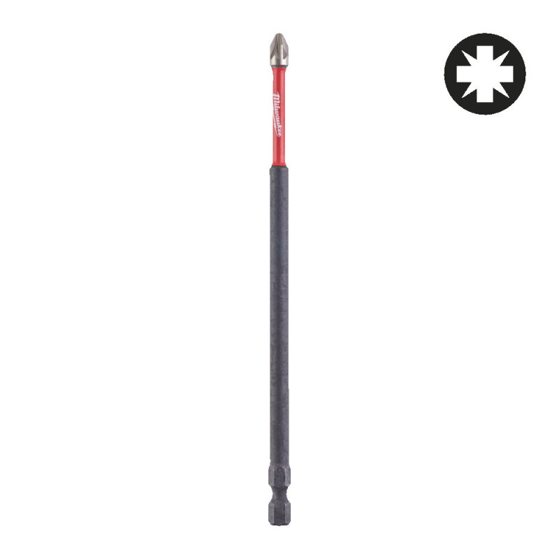 Купити Біта SHOCKWAVE MILWAUKEE, PZ2, 150мм. Офіційний магазин Мілвокі Україна, фірмова гарантія з доставкою по Украіні