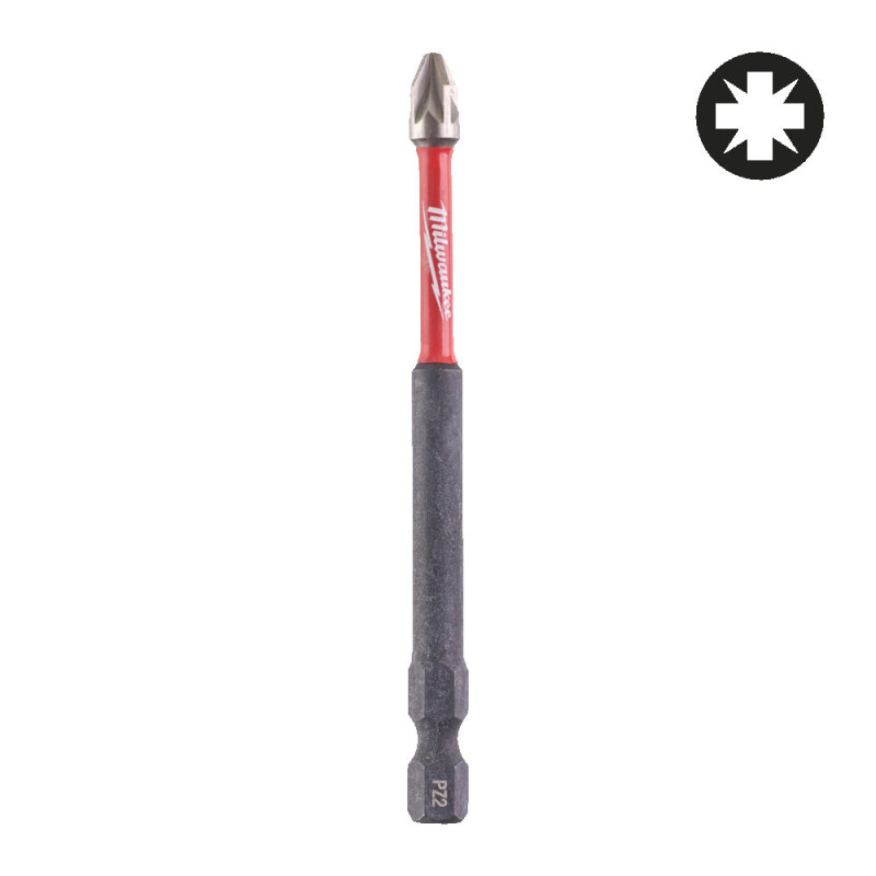 Купити Біта SHOCKWAVE MILWAUKEE, PZ2, 90мм. Офіційний магазин Мілвокі Україна, фірмова гарантія з доставкою по Украіні