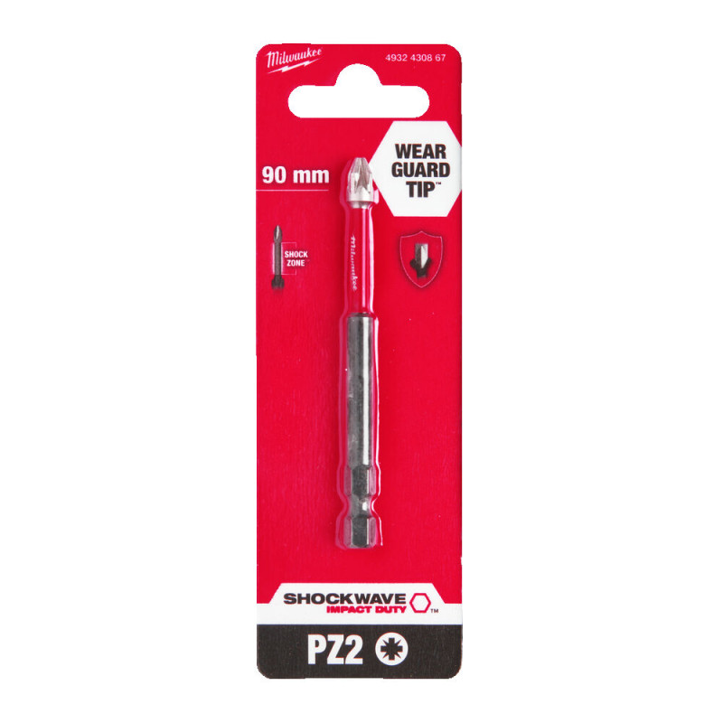Купити Біта SHOCKWAVE MILWAUKEE, PZ2, 90мм. Офіційний магазин Мілвокі Україна, фірмова гарантія з доставкою по Украіні