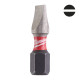 Купити Біта SHOCKWAVE MILWAUKEE, SL1,2x6,5, 25мм, (2шт) (заміна на 4932500388). Офіційний магазин Мілвокі Україна, фірмова гарантія з доставкою по Украіні