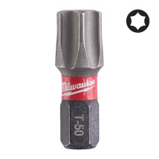 Купити Біта SHOCKWAVE MILWAUKEE, TX50, 25мм, (2шт). Офіційний магазин Мілвокі Україна, фірмова гарантія з доставкою по Украіні