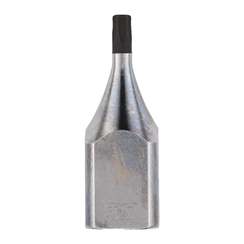 Купити Головка торцева хромована 1/2'' MILWAUKEE з бітою Torx TX27. Офіційний магазин Мілвокі Україна, фірмова гарантія з доставкою по Украіні