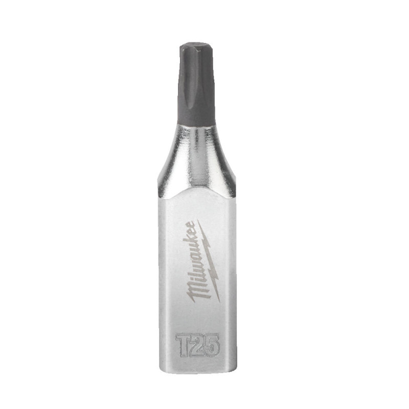 Купити Головка торцева хромована 1/4'' MILWAUKEE з бітою Torx TX25. Офіційний магазин Мілвокі Україна, фірмова гарантія з доставкою по Украіні