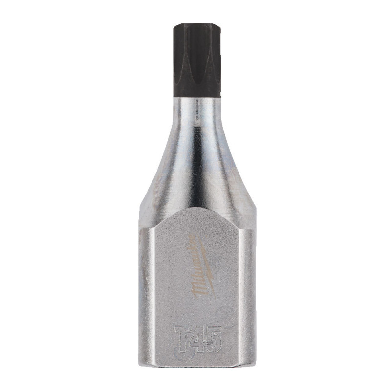 Купити Головка торцева хромована 1/2'' MILWAUKEE з бітою Torx TX45. Офіційний магазин Мілвокі Україна, фірмова гарантія з доставкою по Украіні