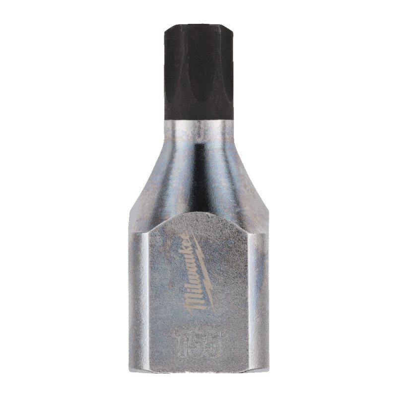 Купити Головка торцева хромована 1/2'' MILWAUKEE з бітою Torx TX55. Офіційний магазин Мілвокі Україна, фірмова гарантія з доставкою по Украіні