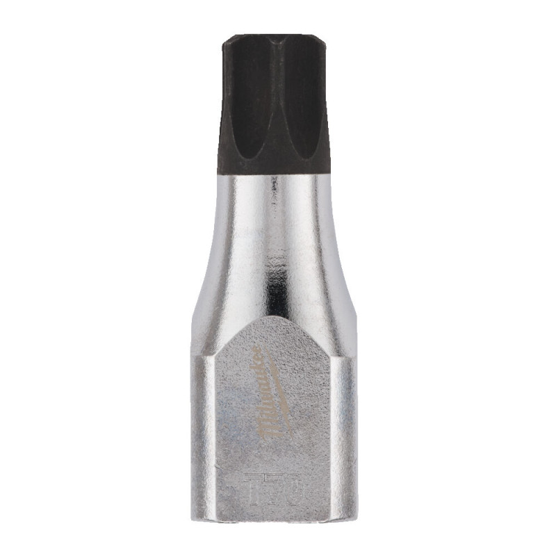 Купити Головка торцева хромована 1/2'' MILWAUKEE з бітою Torx TX70. Офіційний магазин Мілвокі Україна, фірмова гарантія з доставкою по Украіні