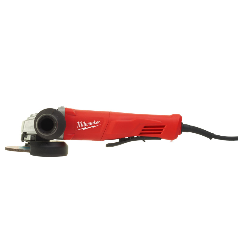 Купити Шліфмашина кутова MILWAUKEE, AG 13-125 XSPD, 1250Вт, діаметр 125мм (захисний кожух, бічна рукоять, опорна та притискна гайки, ключ, картонне пакування). Офіційний магазин Мілвокі Україна, фірмова гарантія з доставкою по Украіні
