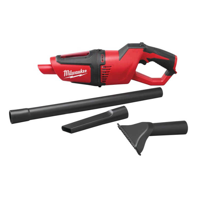 Купити Пилосос акумуляторний MILWAUKEE, M12 HV-0 (каркас, насадка діаметром 32мм універсальна, 3 універсальні аксесуари. картонне пакування). Офіційний магазин Мілвокі Україна, фірмова гарантія з доставкою по Украіні