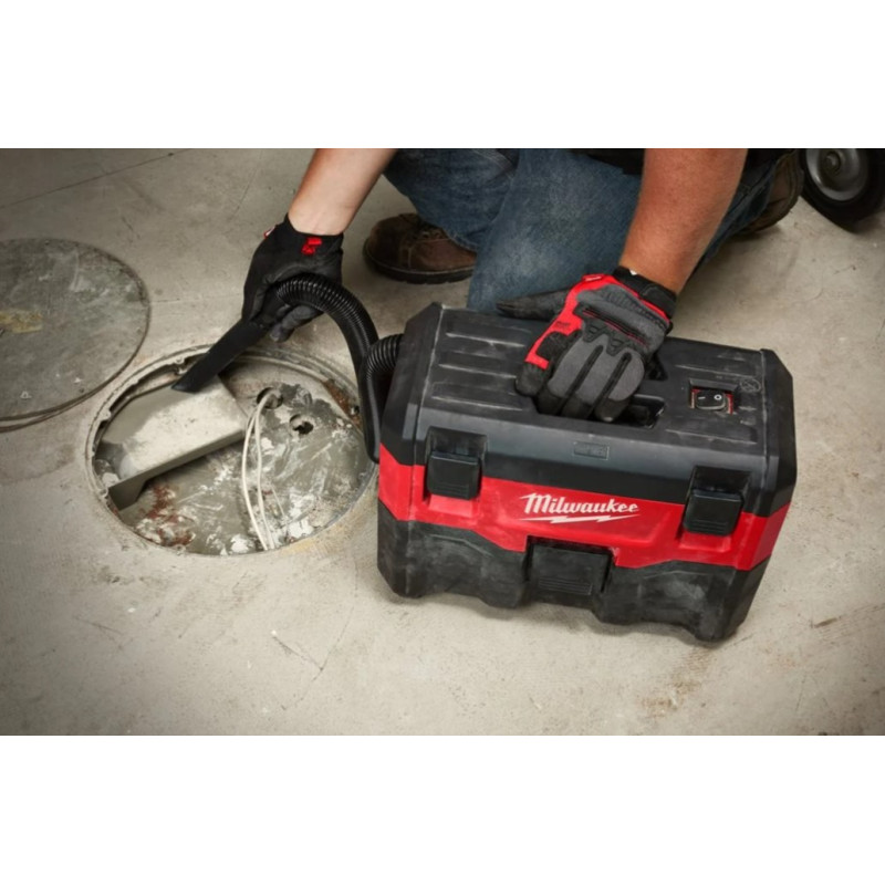 Купити Пилосос акумуляторний MILWAUKEE, M18 VC2-0 для сухого і вологого прибирання. Офіційний магазин Мілвокі Україна, фірмова гарантія з доставкою по Украіні