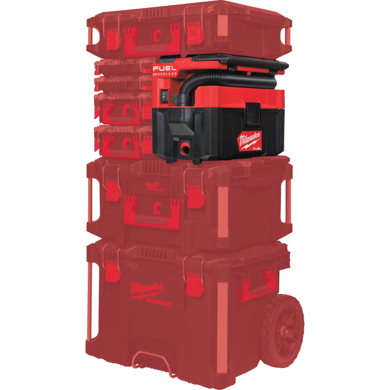 Купити Пилосос акумуляторний PACKOUT MILWAUKEE, M18 FPOVCL-0. Офіційний магазин Мілвокі Україна, фірмова гарантія з доставкою по Украіні
