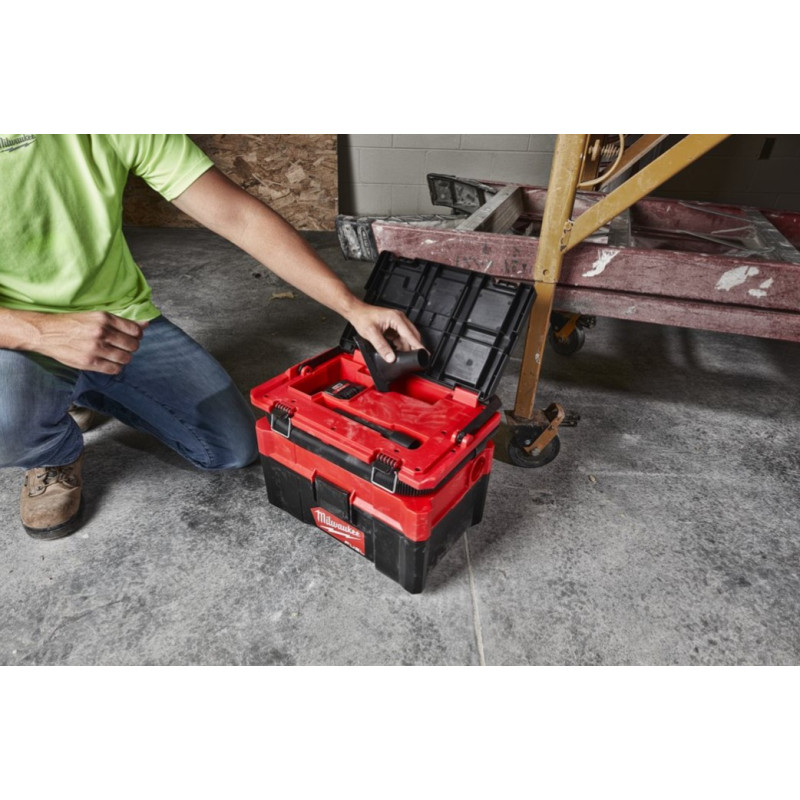 Купити Пилосос акумуляторний PACKOUT MILWAUKEE, M18 FPOVCL-0. Офіційний магазин Мілвокі Україна, фірмова гарантія з доставкою по Украіні