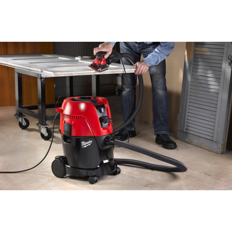 Купити Пилосос MILWAUKEE AS 2-250ELCP, 1250Вт, 25л, класс L. Офіційний магазин Мілвокі Україна, фірмова гарантія з доставкою по Украіні