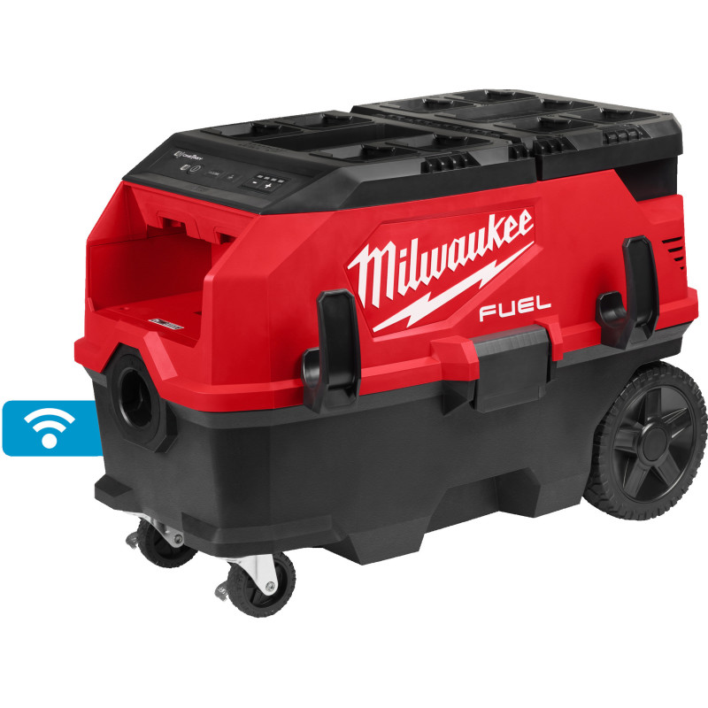 Купити Пилосос-гібрид акумуляторний/мережевий PACKOUT MILWAUKEE, M18/220 ONEF2VC34M-0 AC/DC, 34л M-класс. Офіційний магазин Мілвокі Україна, фірмова гарантія з доставкою по Украіні