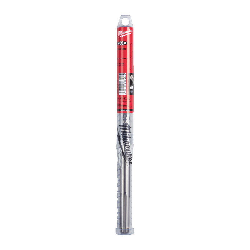 Купити Бур SDS-MAX MX4 MILWAUKEE, діаметр 16,0х340х200мм. Офіційний магазин Мілвокі Україна, фірмова гарантія з доставкою по Украіні