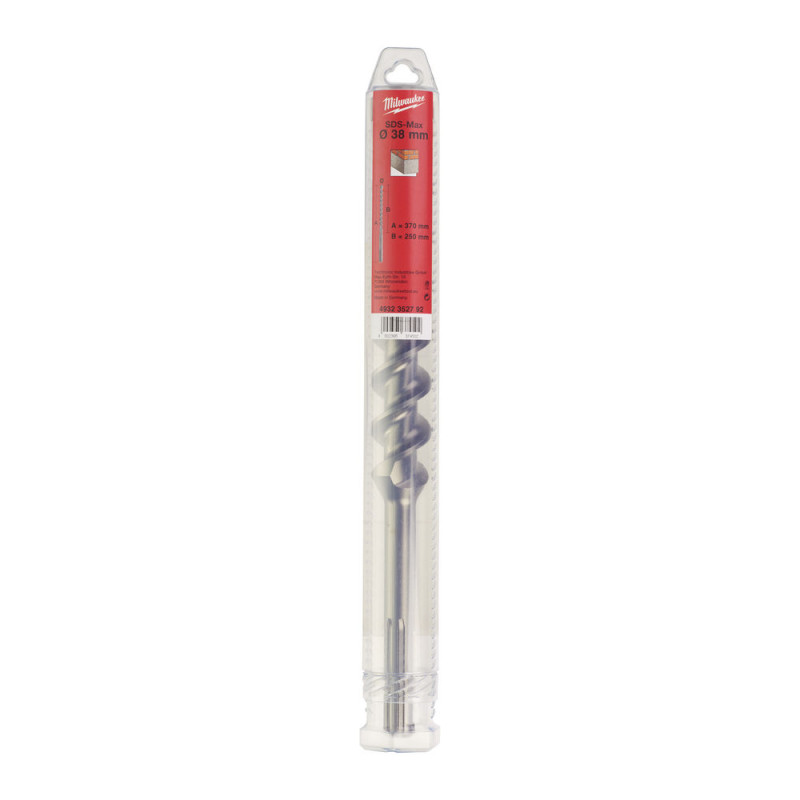 Купити Бур SDS-MAX MX4 MILWAUKEE, діаметр 38,0х370х250мм. Офіційний магазин Мілвокі Україна, фірмова гарантія з доставкою по Украіні